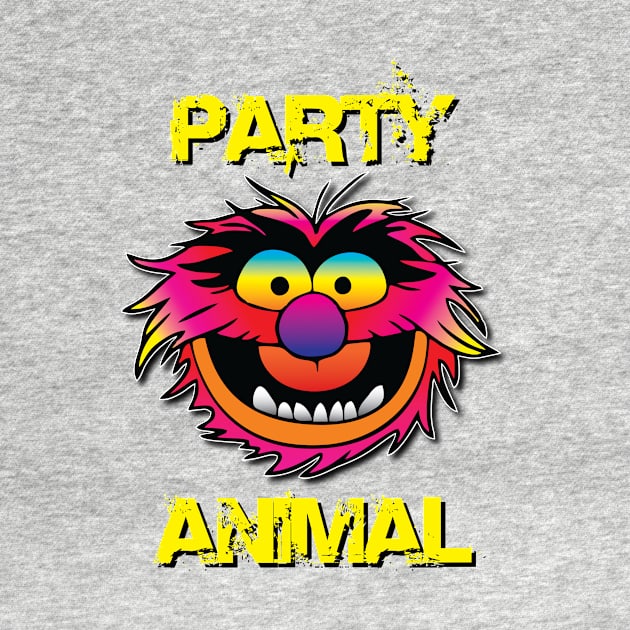 Party Animal Muppet - Yellow by Hunter